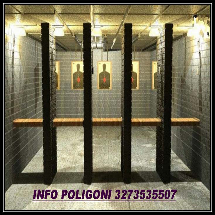 poligoni di tiro in galleria e a cielo aperto